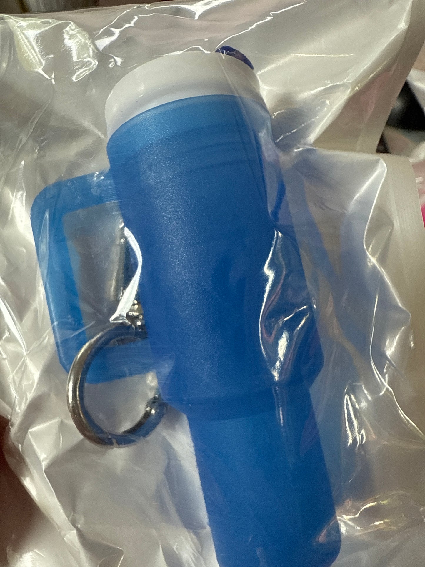 Mini Tumbler Keychain/Chapstick holder