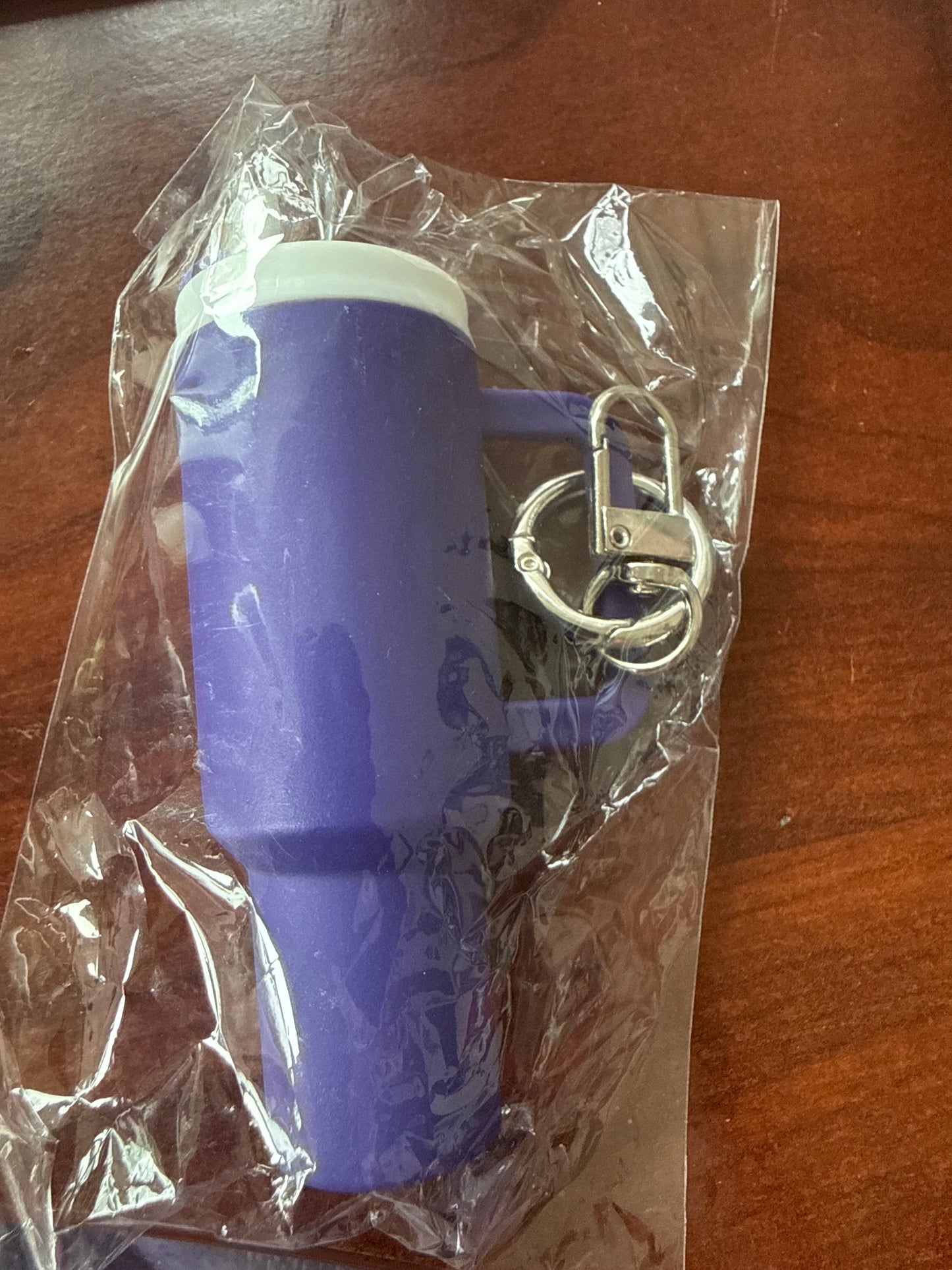 Mini Tumbler Keychain/Chapstick holder