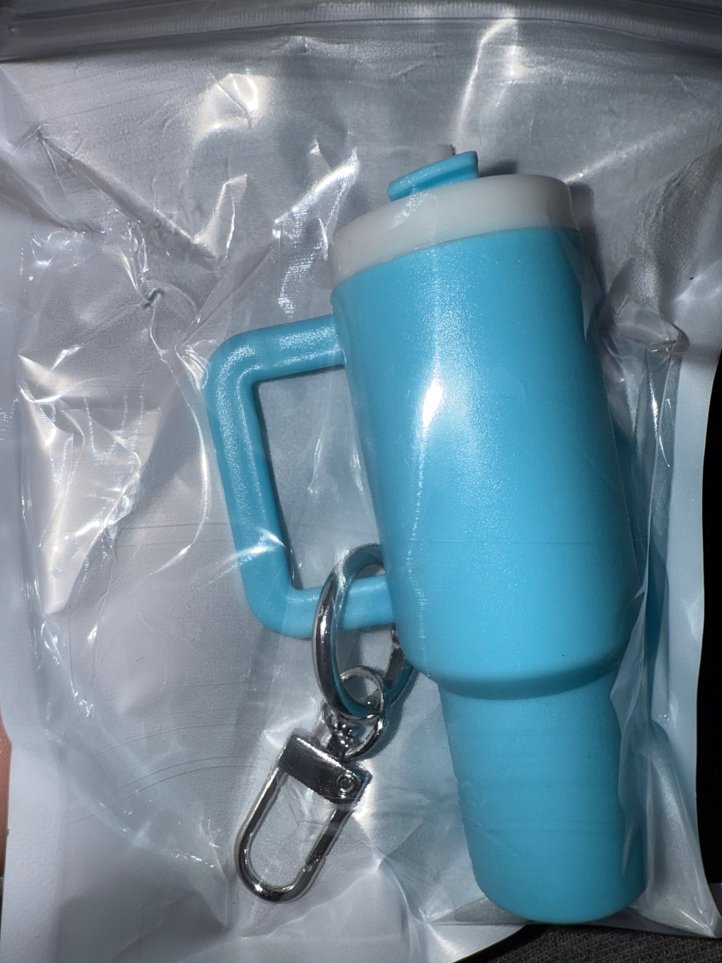 Mini Tumbler Keychain/Chapstick holder