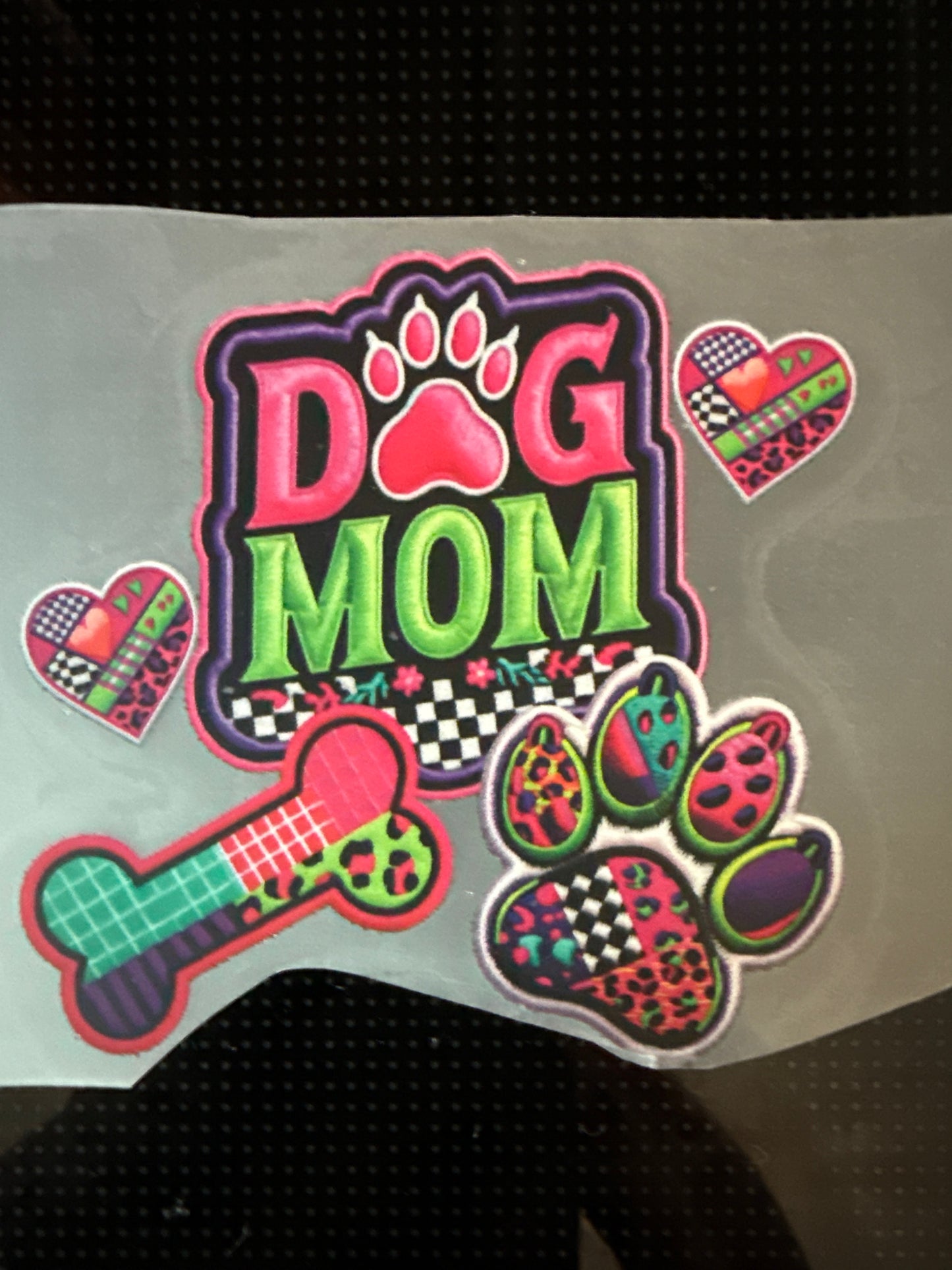 Dog mom hat DTF