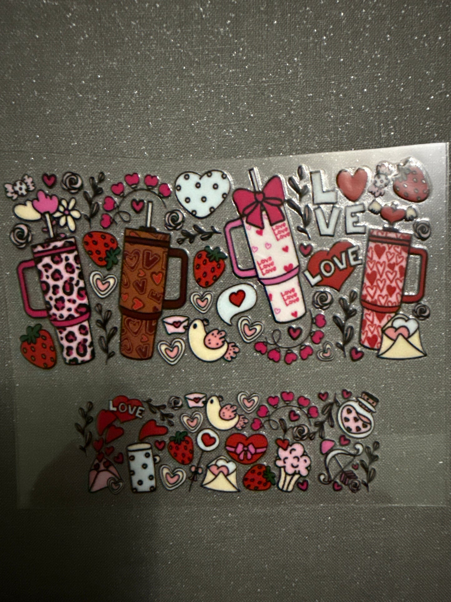 Keychain - Love & Coffee