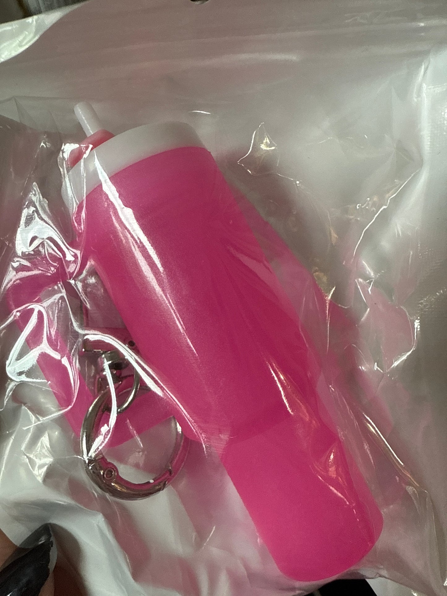 Mini Tumbler Keychain/Chapstick holder