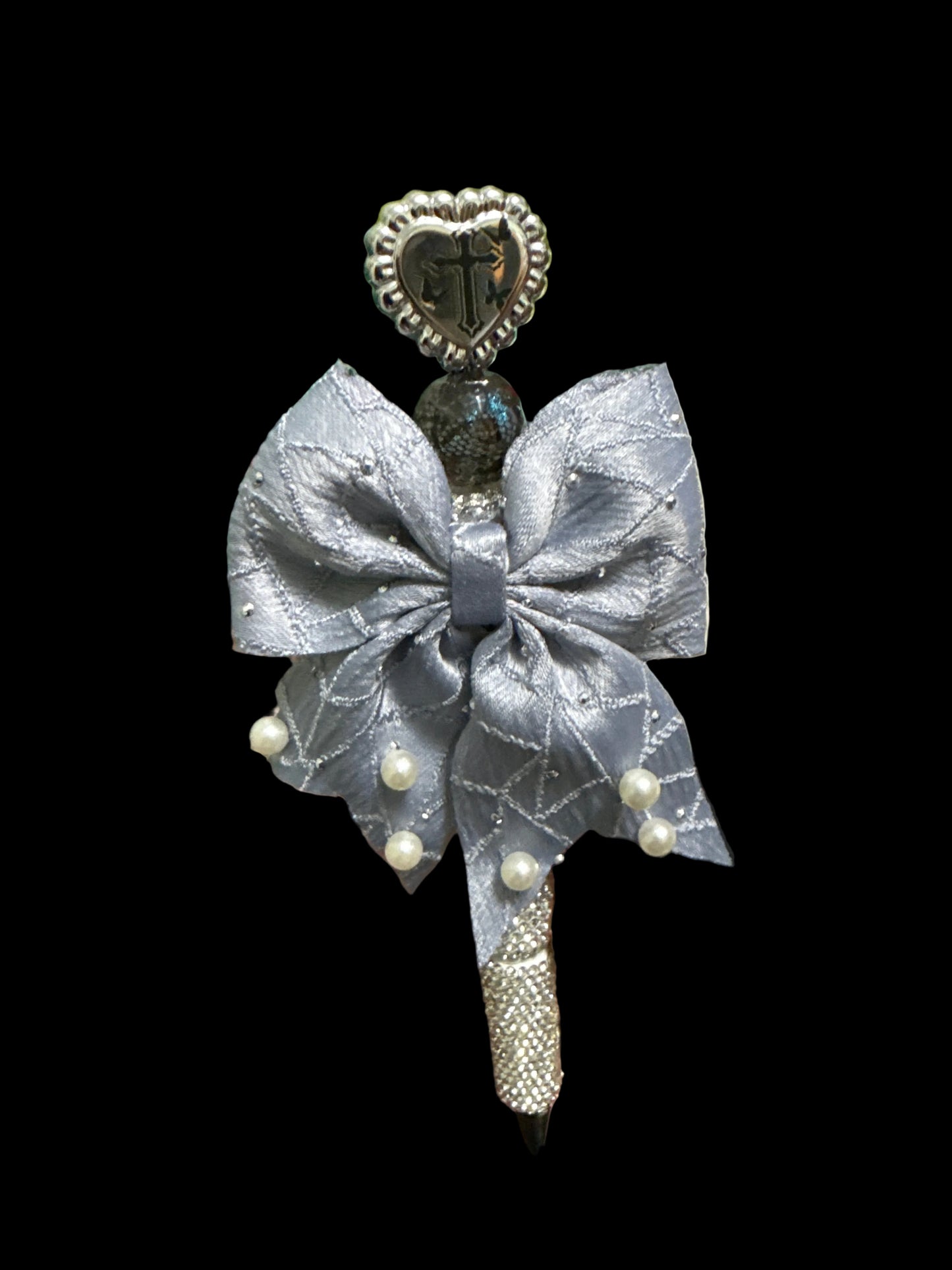 RTS heart cross bling pen