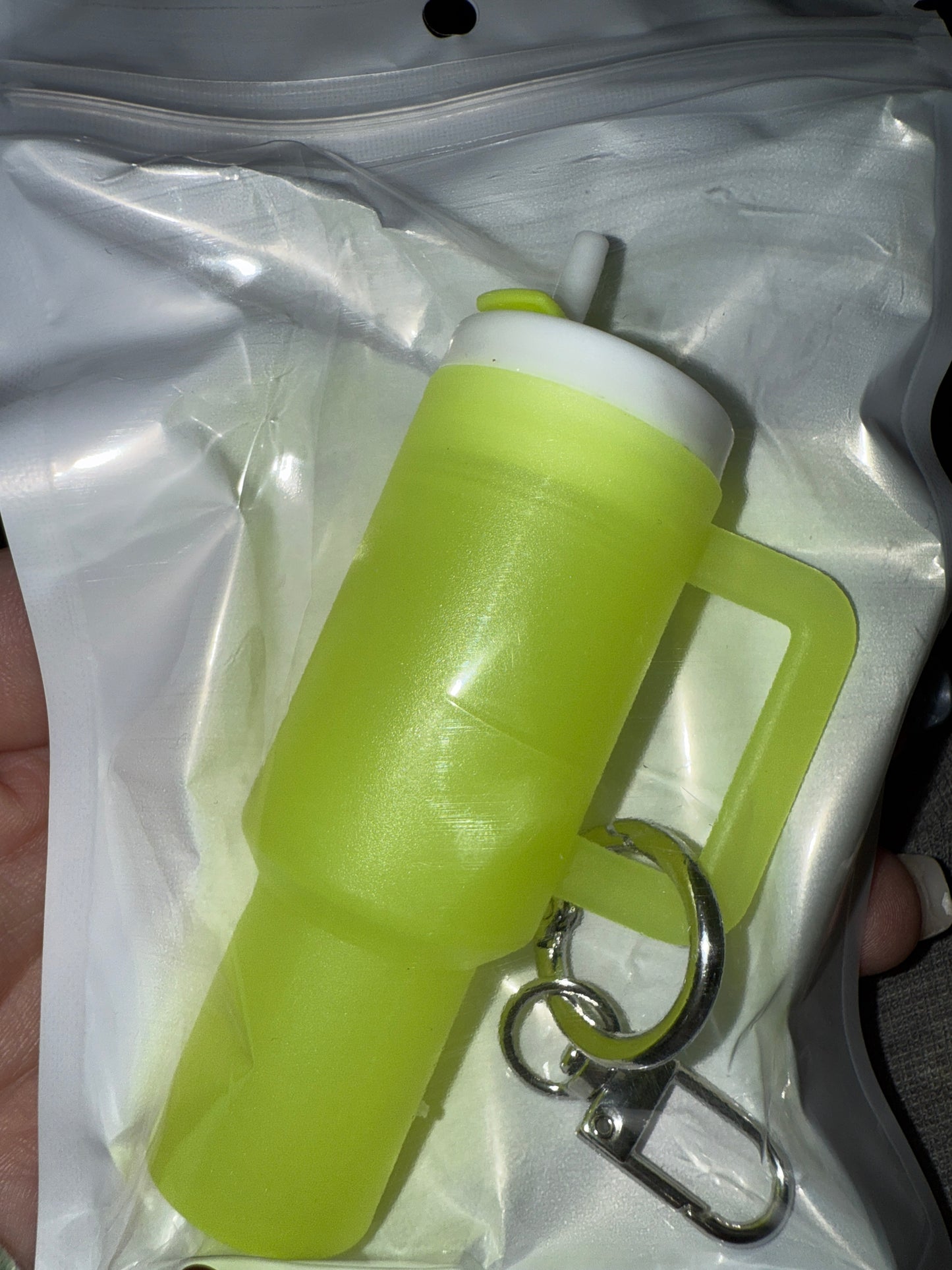 Mini Tumbler Keychain/Chapstick holder
