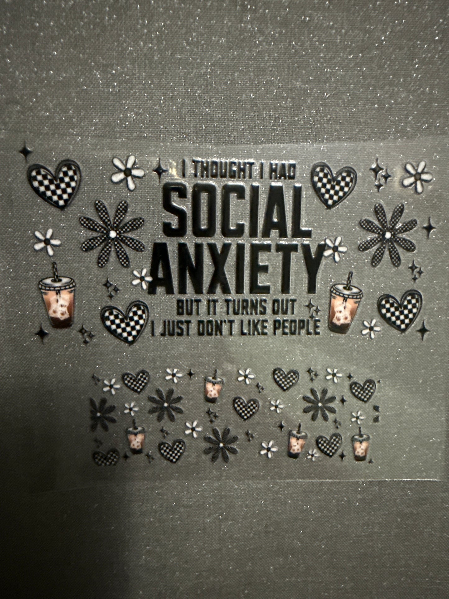 Keychain - Social Anxiety