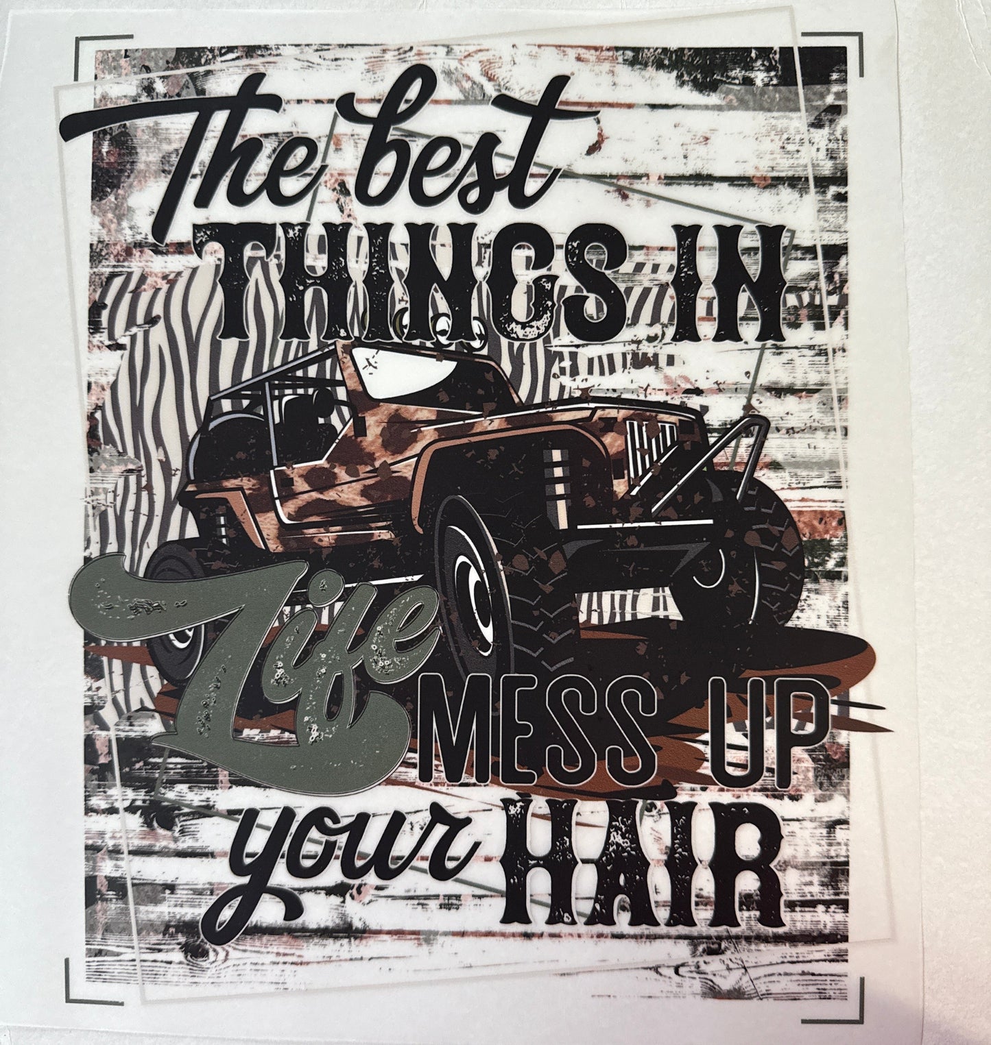 Mess up your hair Adult DTF