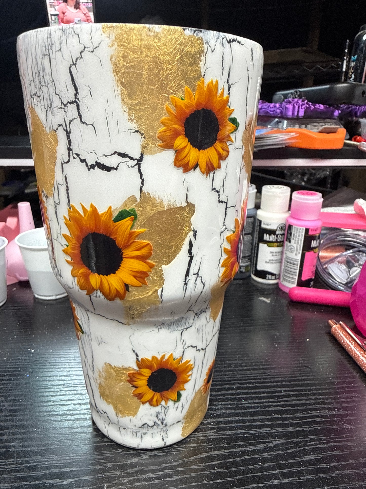 Premade 25oz epoxy tumbler
