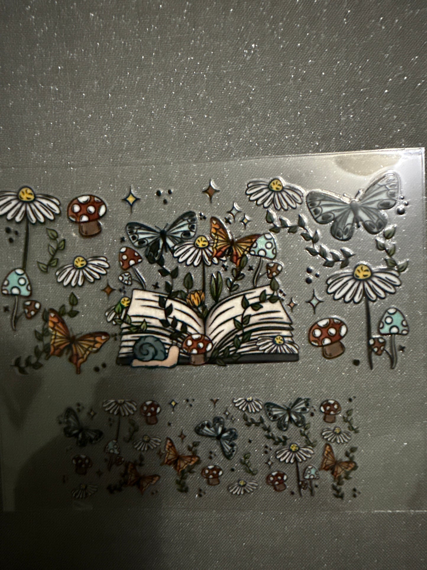 Keychain - Butterfly Book