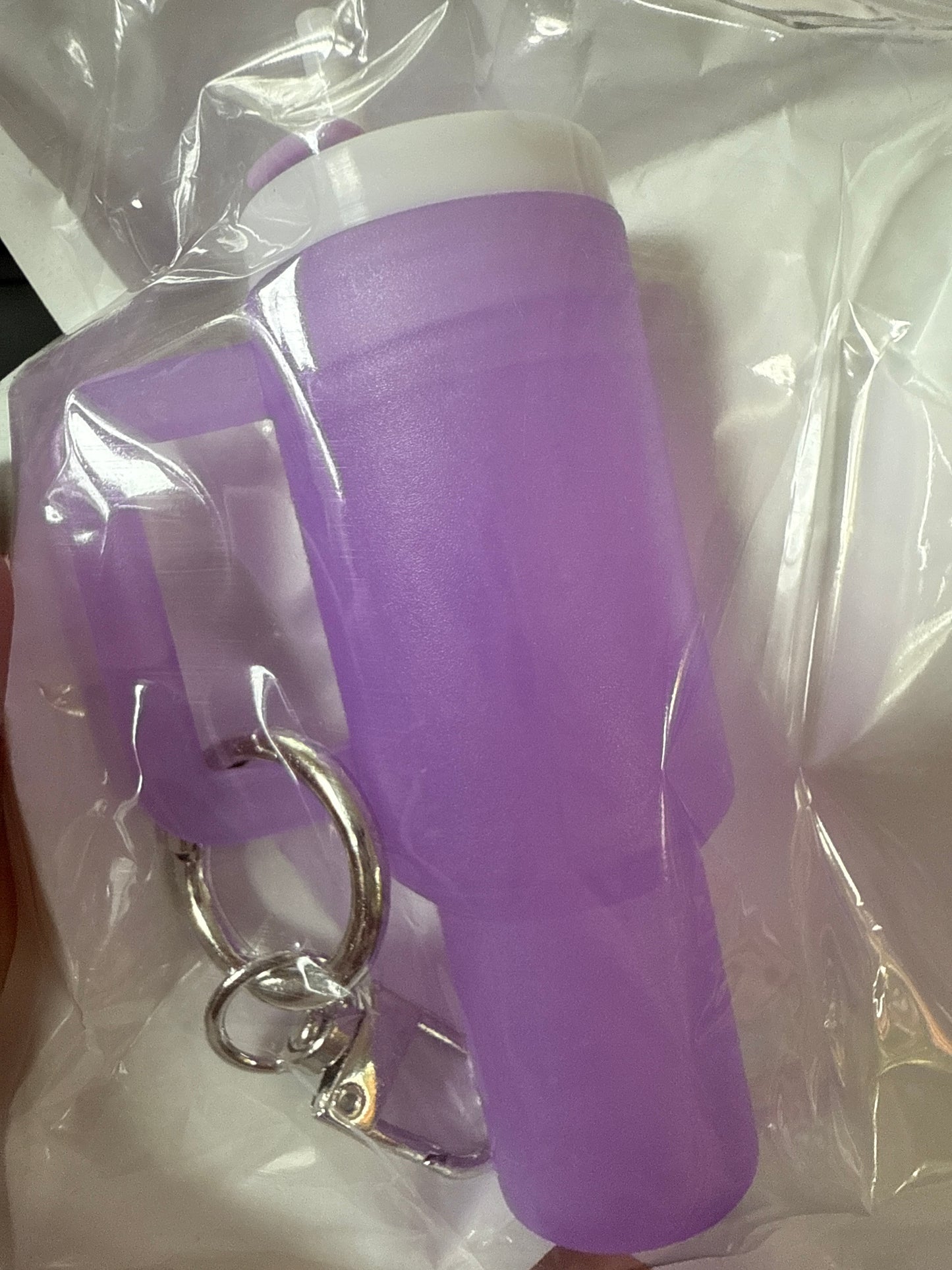 Mini Tumbler Keychain/Chapstick holder