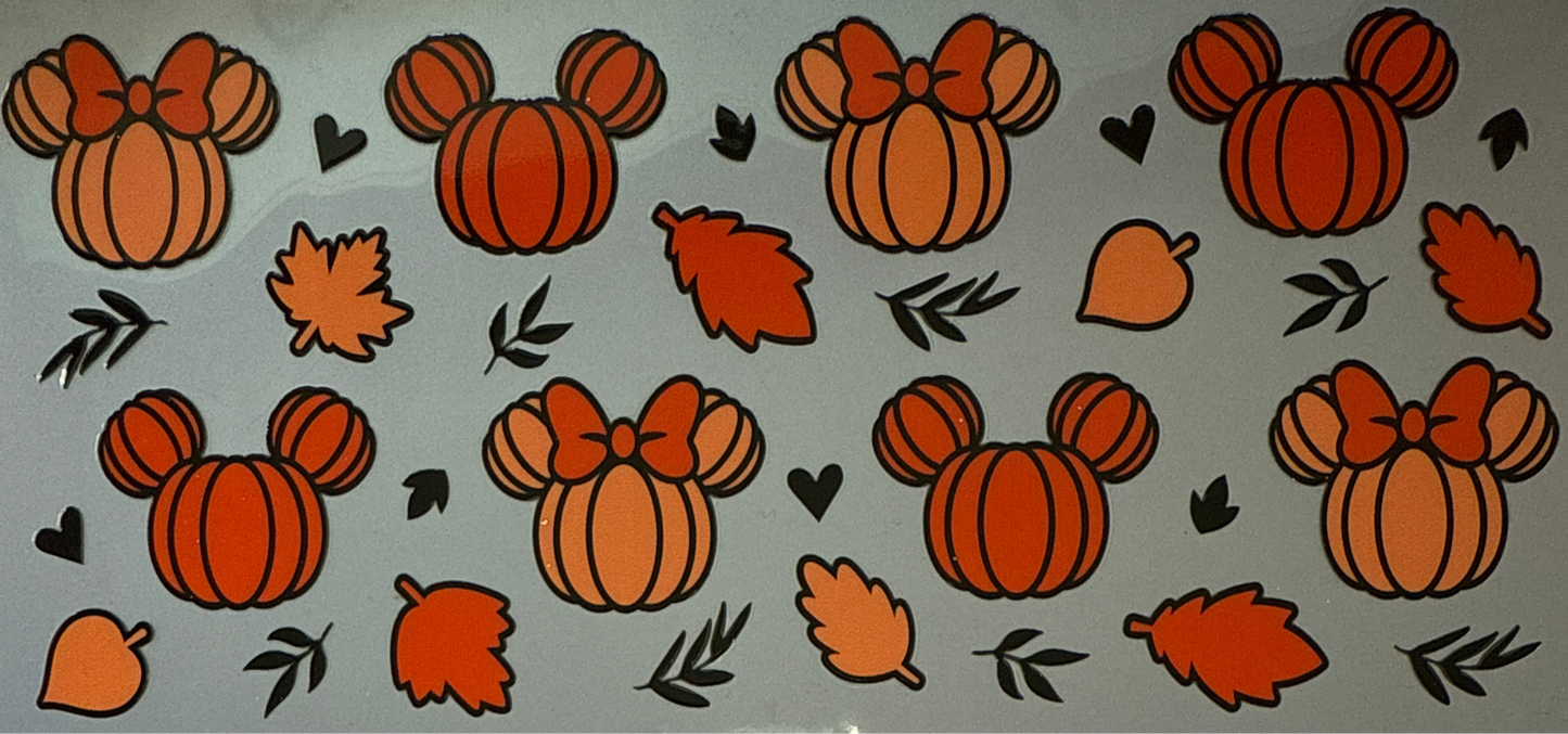 Fall mouse pumpkins #221