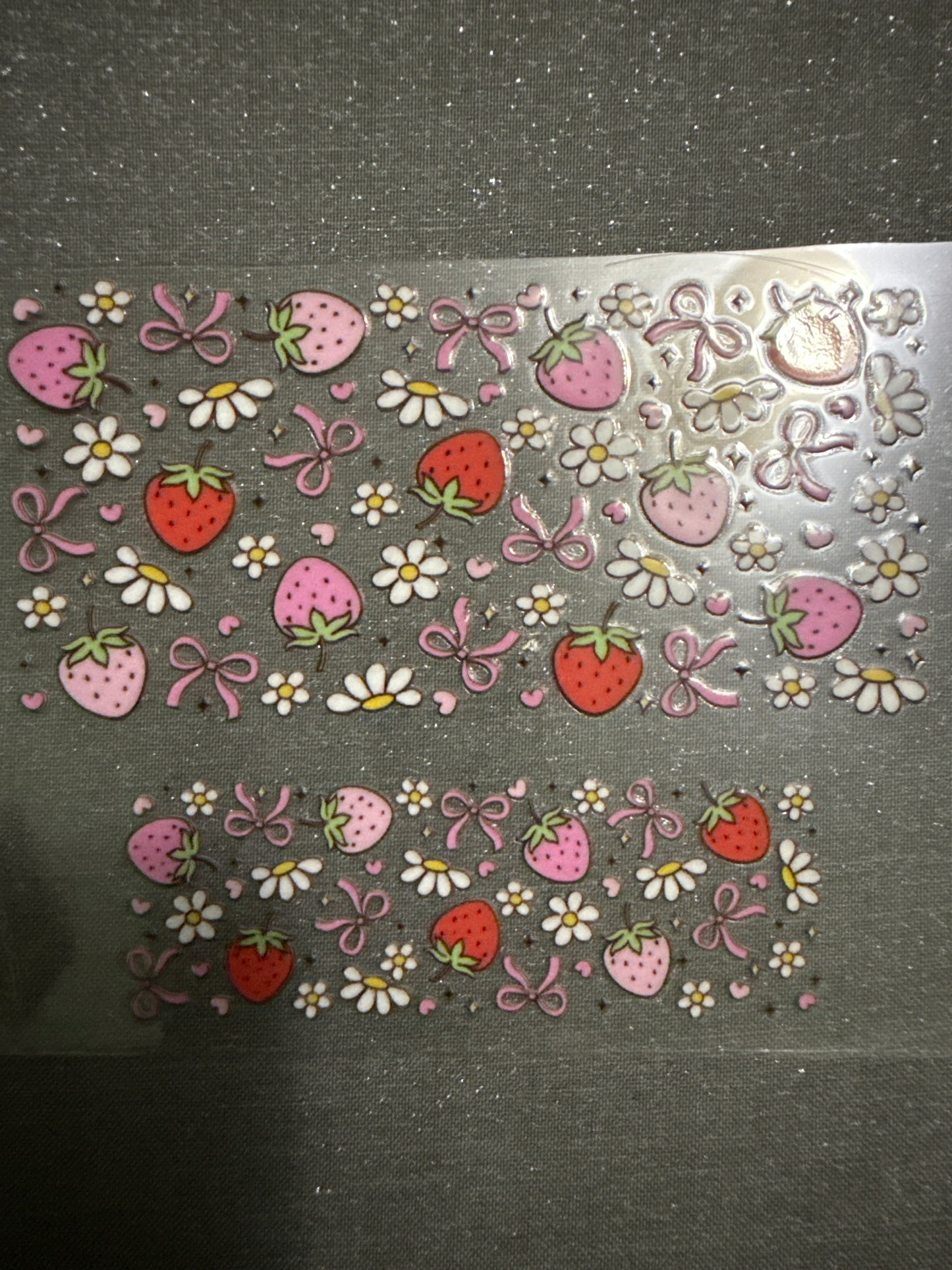 Keychain - Berries & Bows