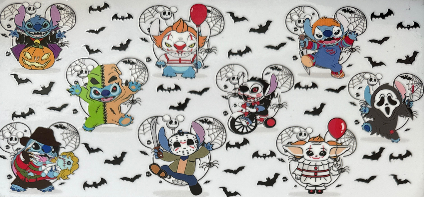 Halloween blue st #214