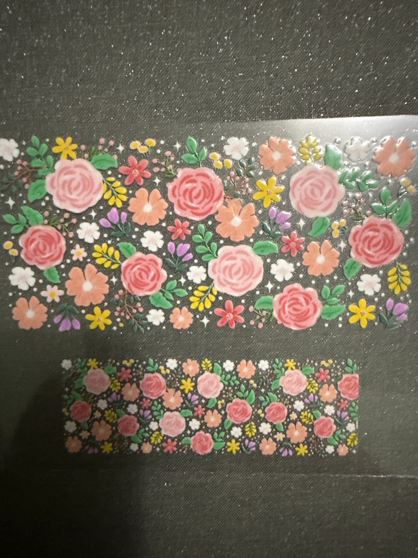 Keychain - Pastel Flowers