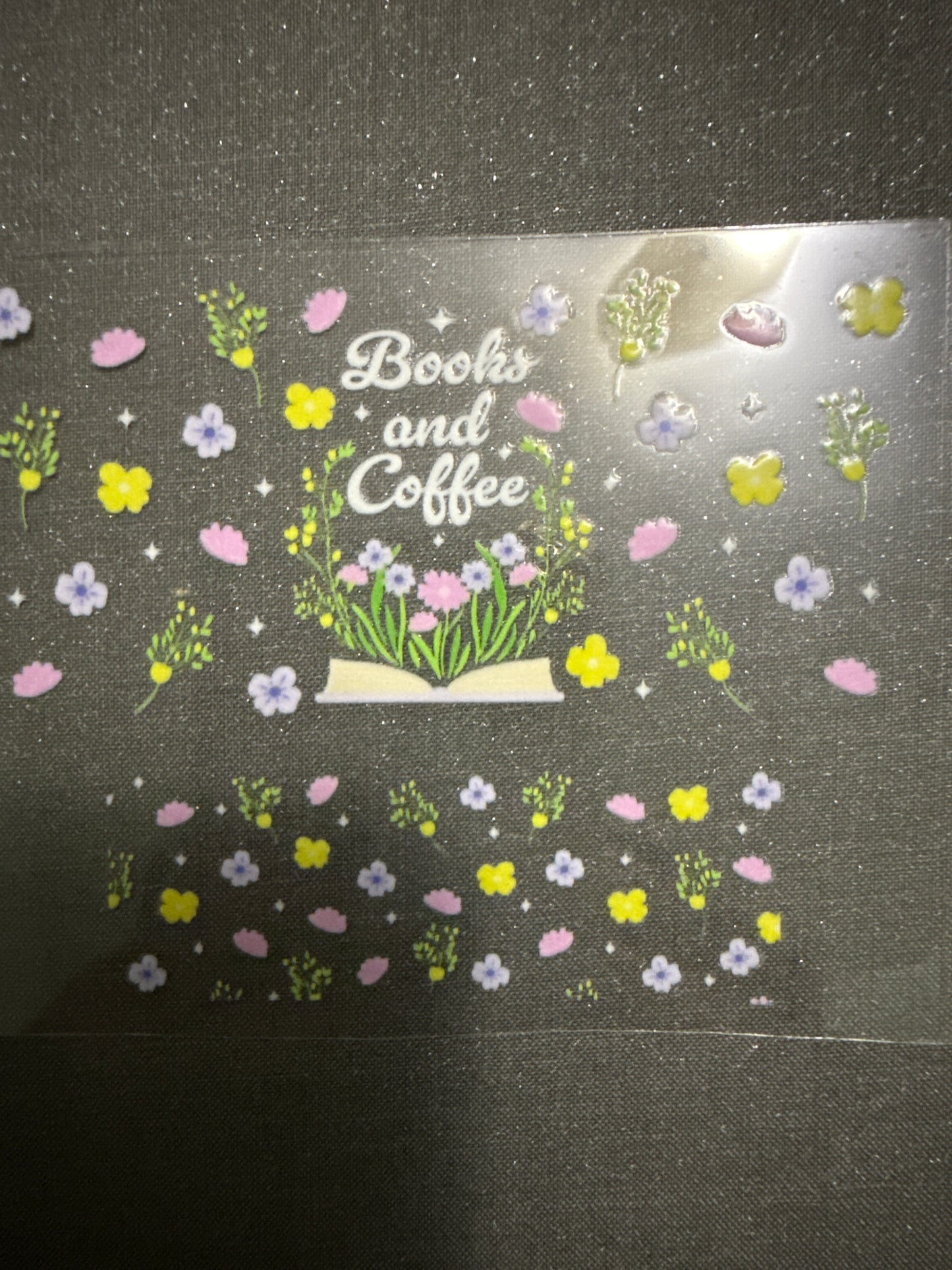 Keychain - Books & Coffee