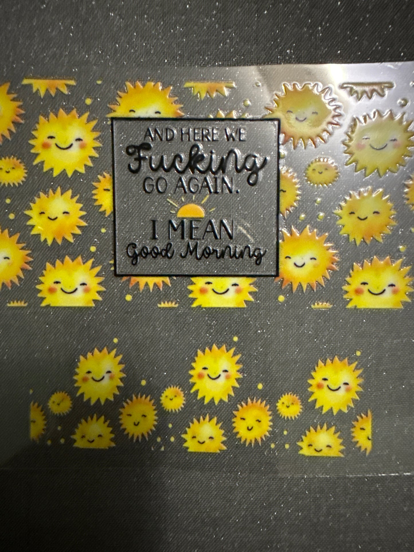 Keychain - Sunny Sarcasm
