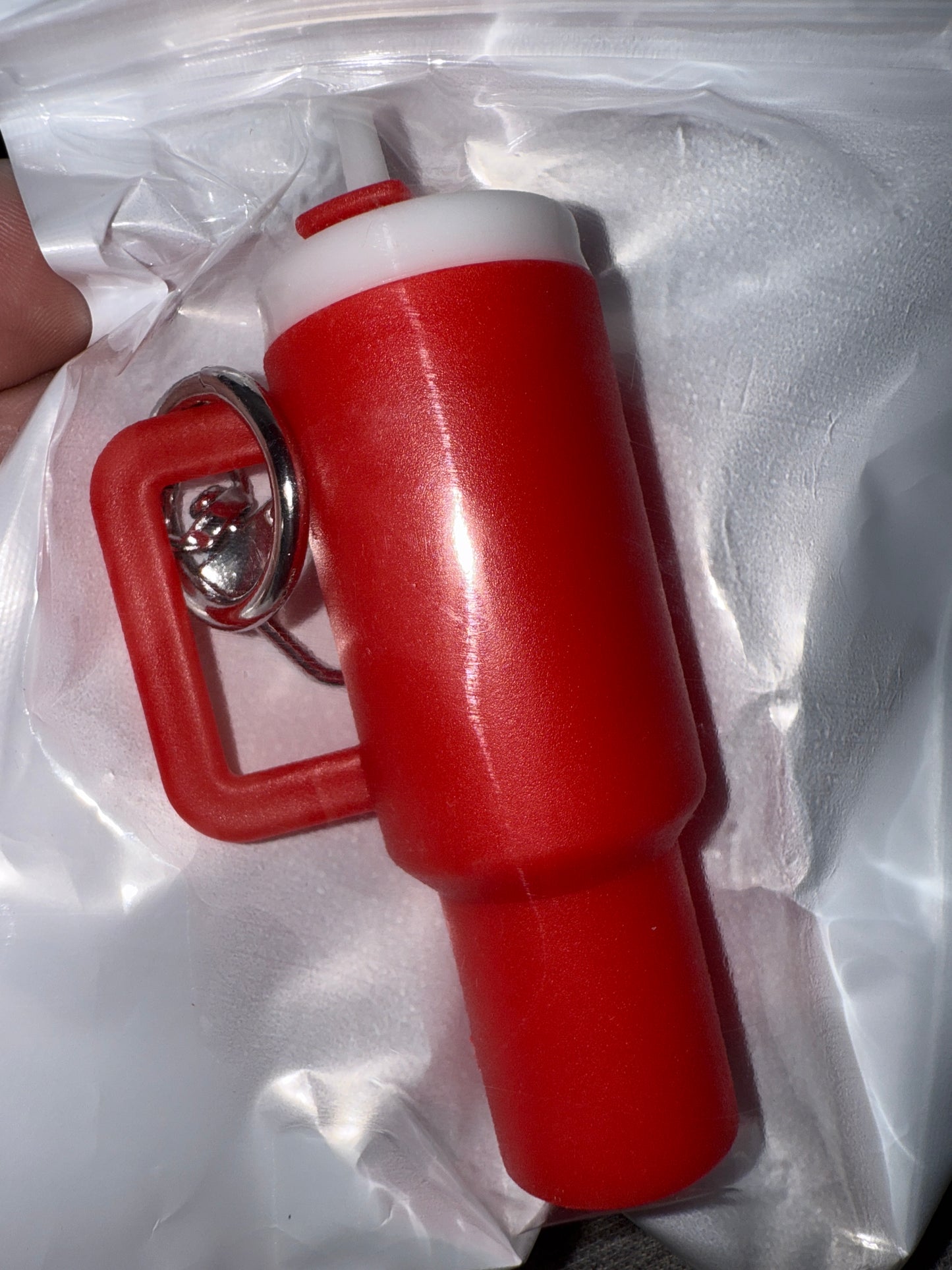 Mini Tumbler Keychain/Chapstick holder
