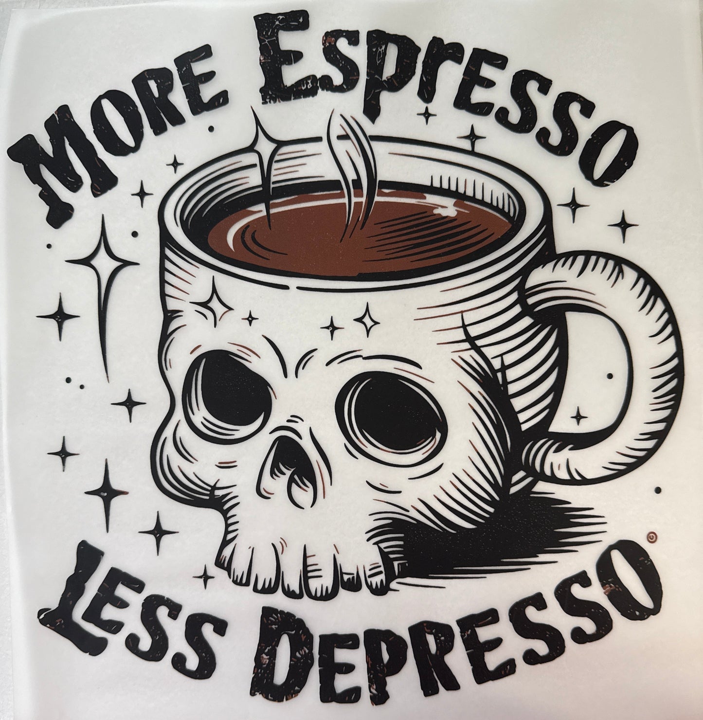 More Espresso Adult DTF