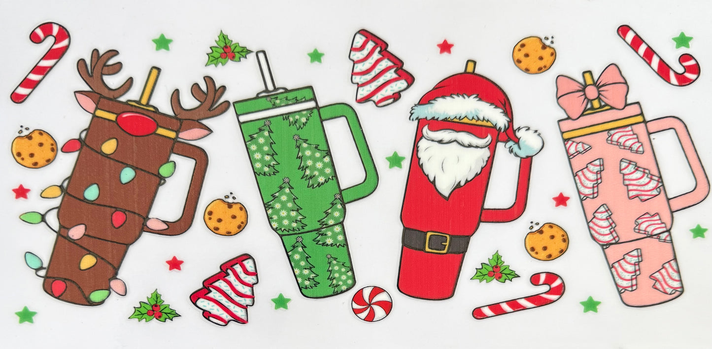 Christmas tumblers #214