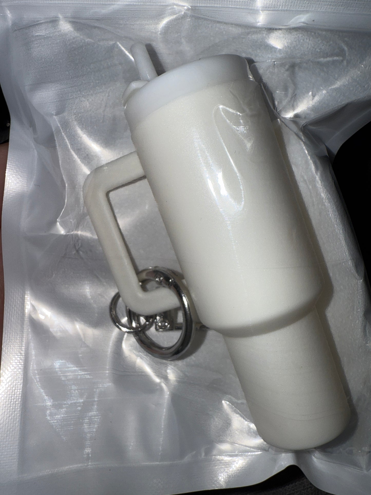 Mini Tumbler Keychain/Chapstick holder