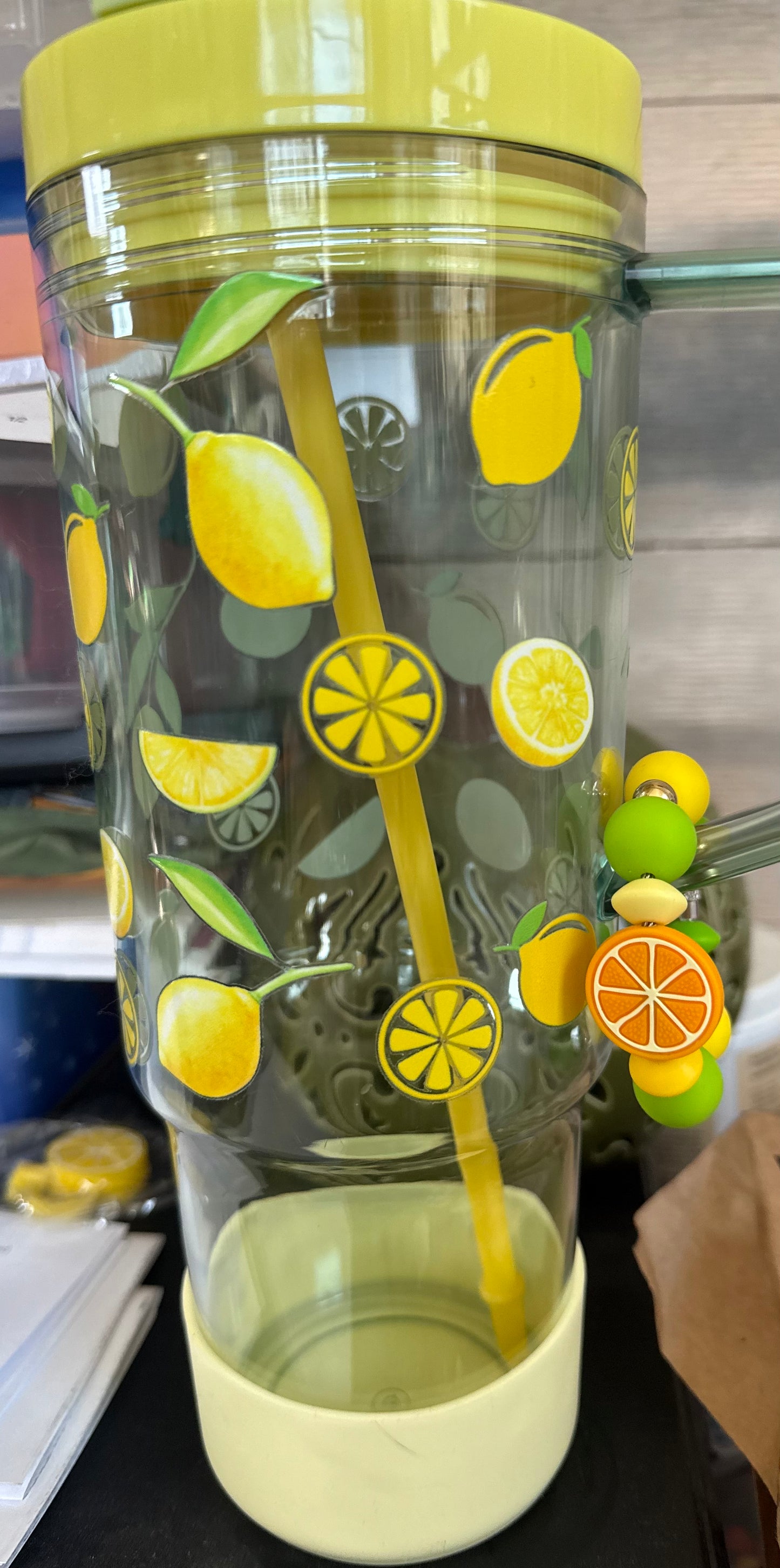 Custom handle cup charms