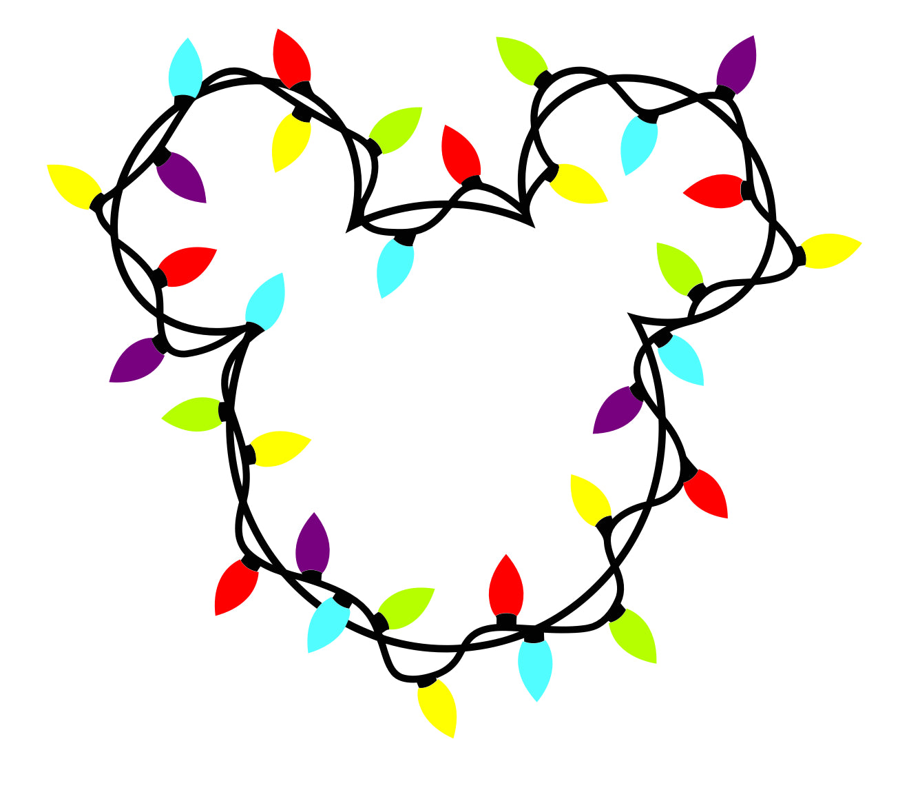 Mickey Lights Adult DTF