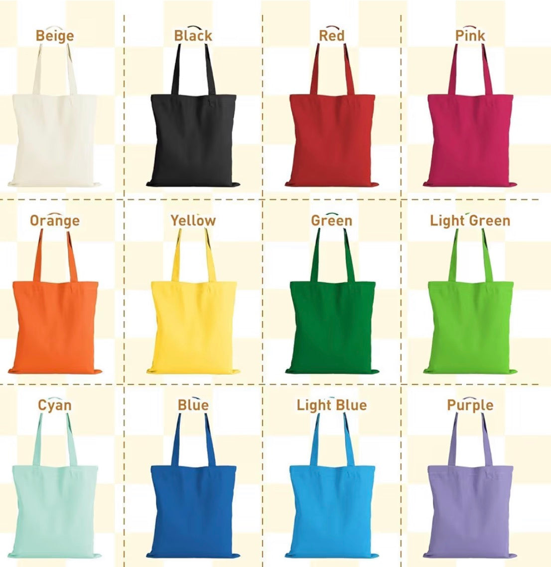 Medium Canvas tote