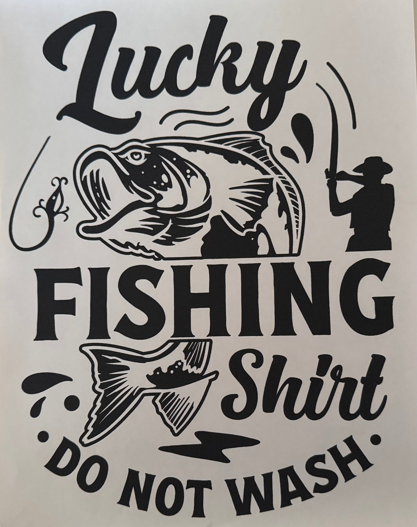 Lucky Fishing Adult DTF