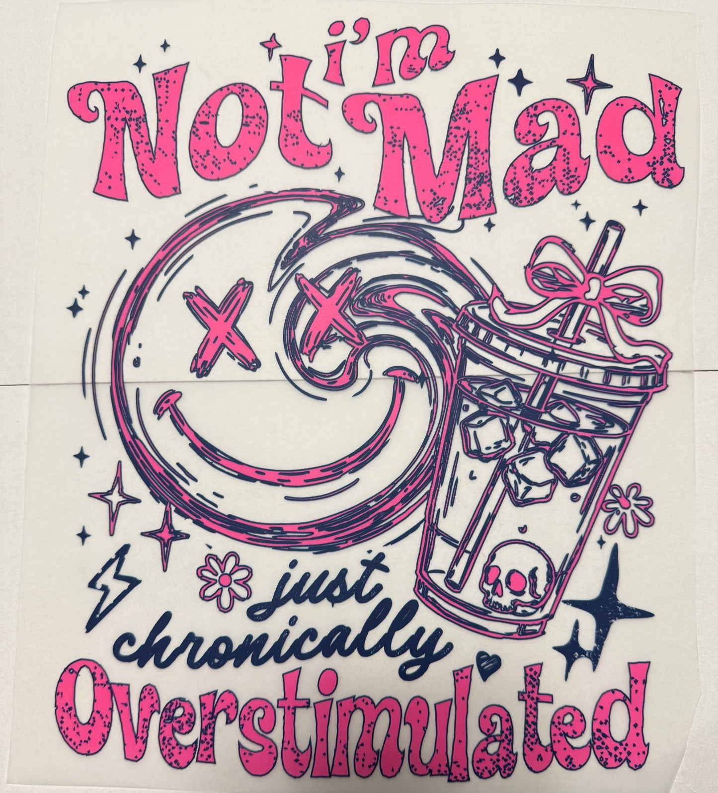 Chronically overstimulated Adult DTF