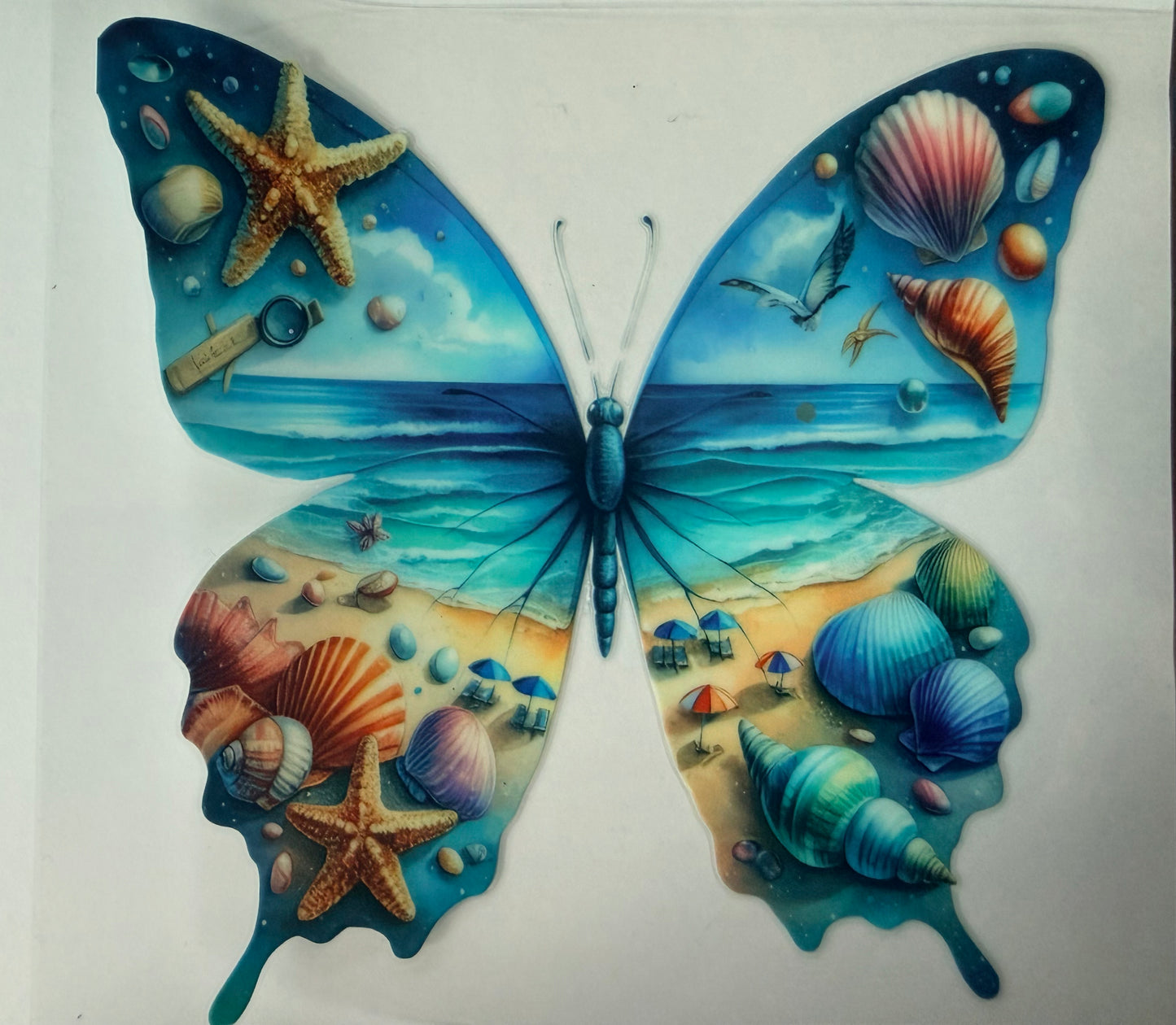 Beach Butterfly Small #14