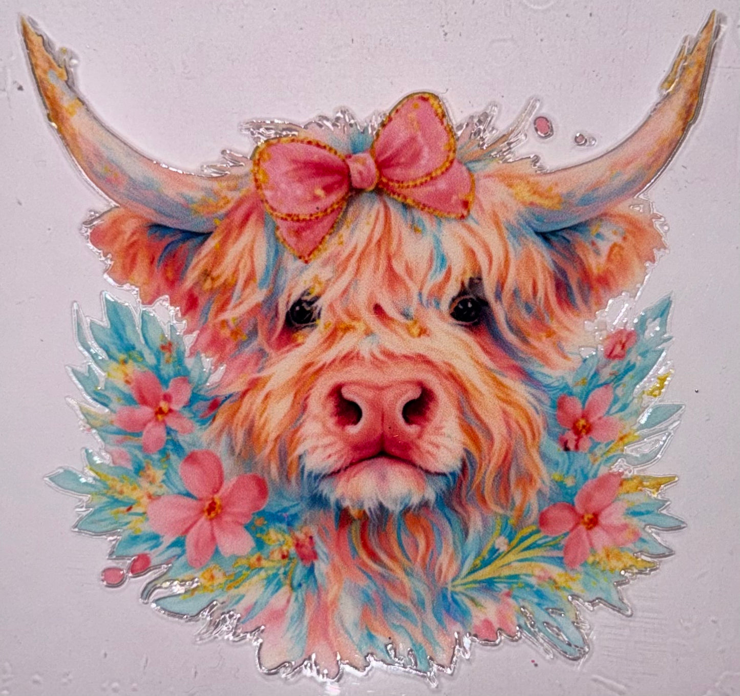Pastel Cow Small #38