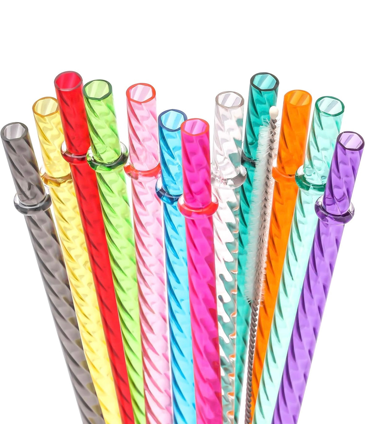 9 inch Colored Reusable Straws