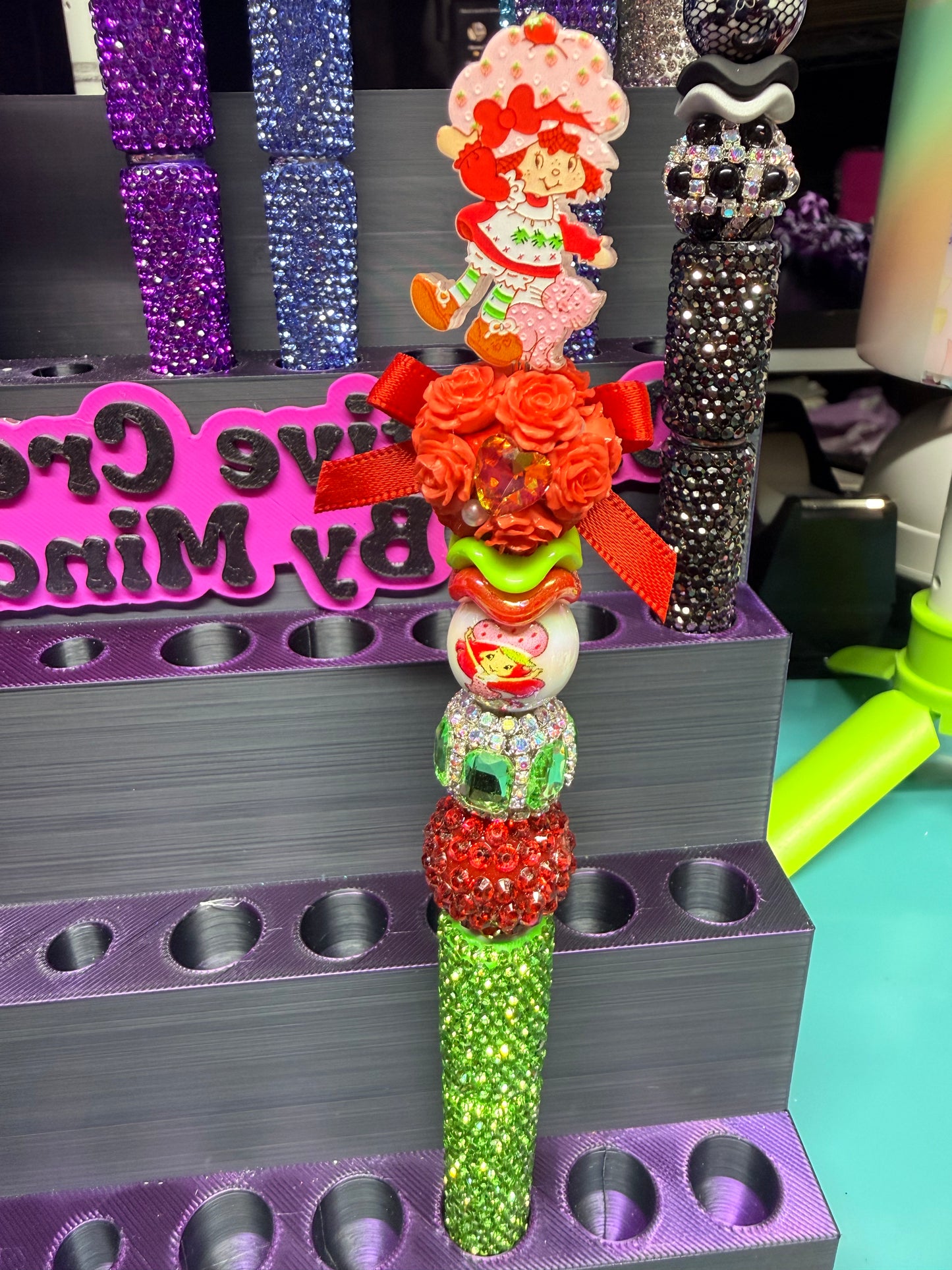 Strawberry shortcake bling pen