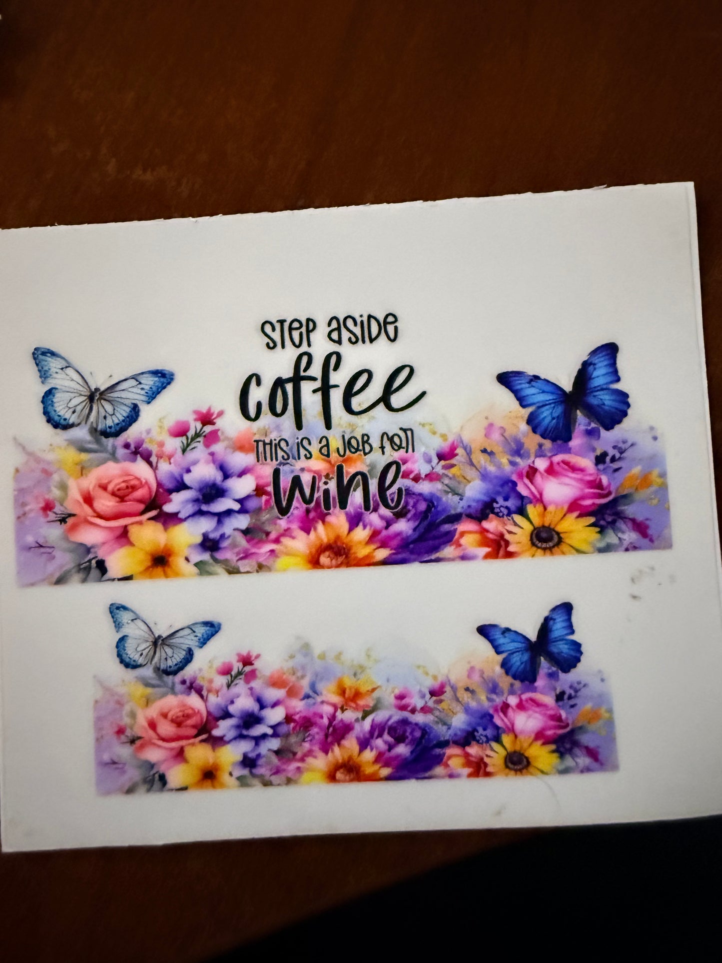 Keychain - step aside coffee