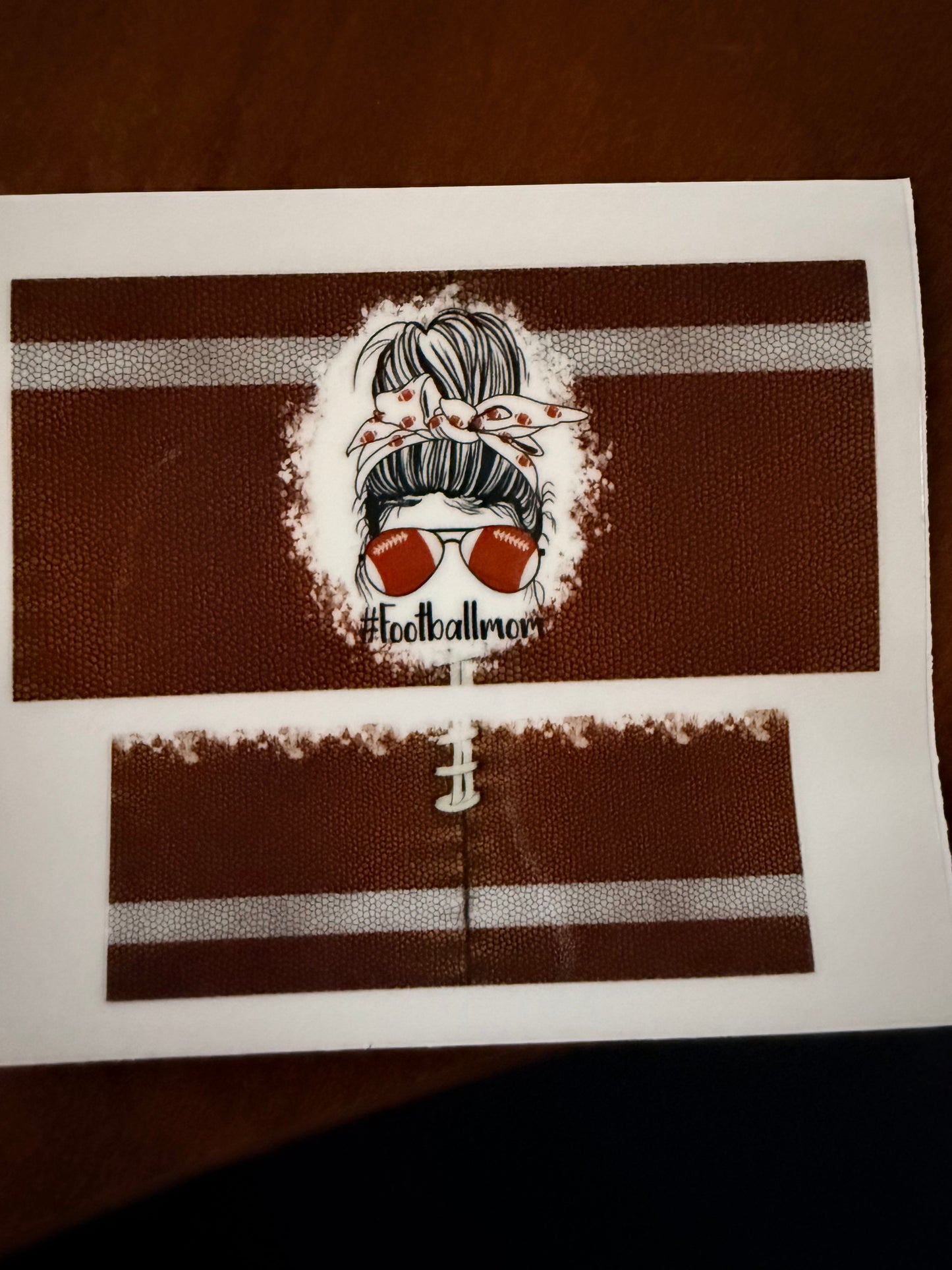 Keychain - #footballmom