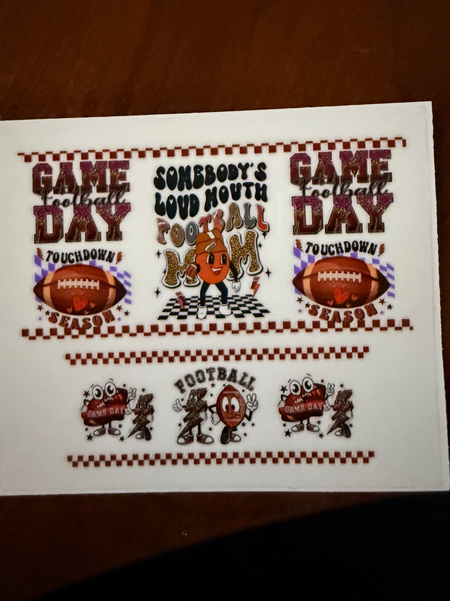 Keychain - Game Day