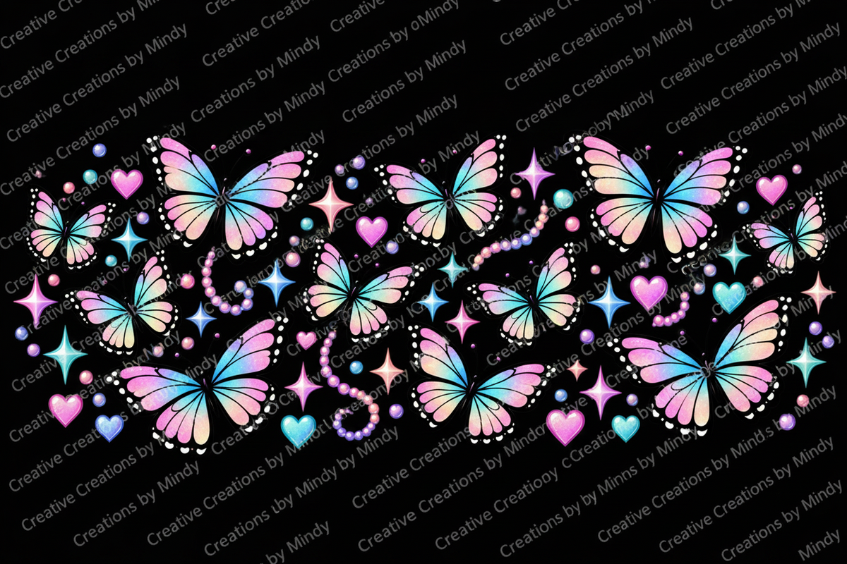 Pre-Order Colorful Butterflies