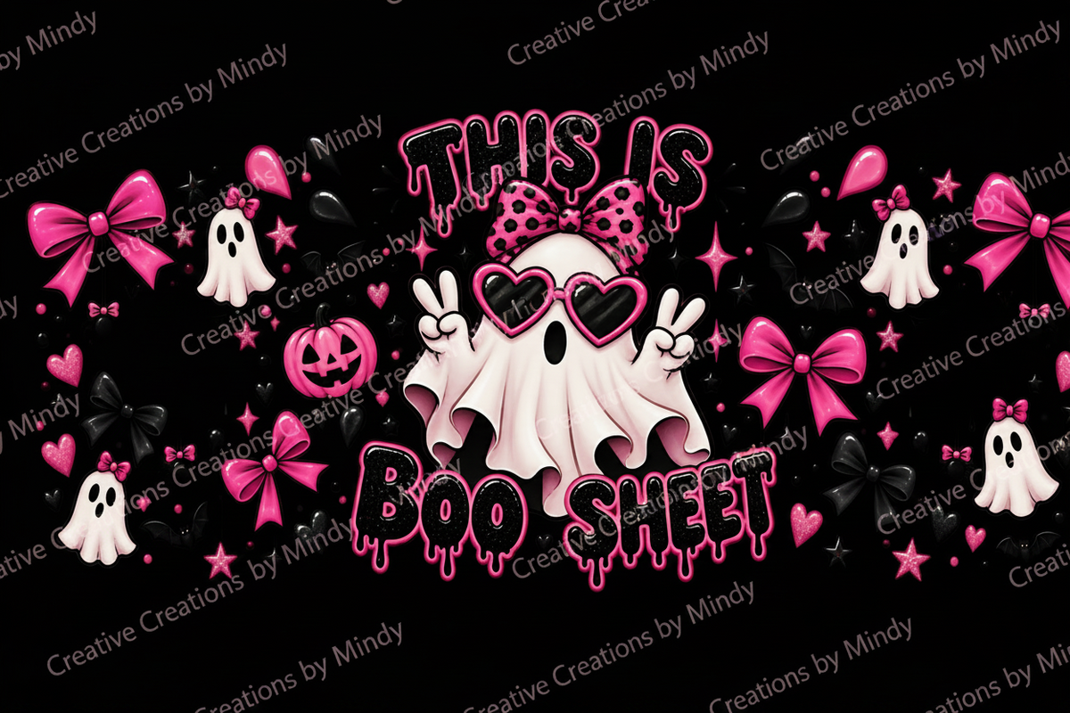 Pre-Order Peace Boo Sheet