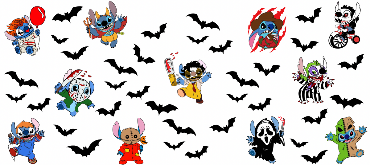 Halloween blue st #208