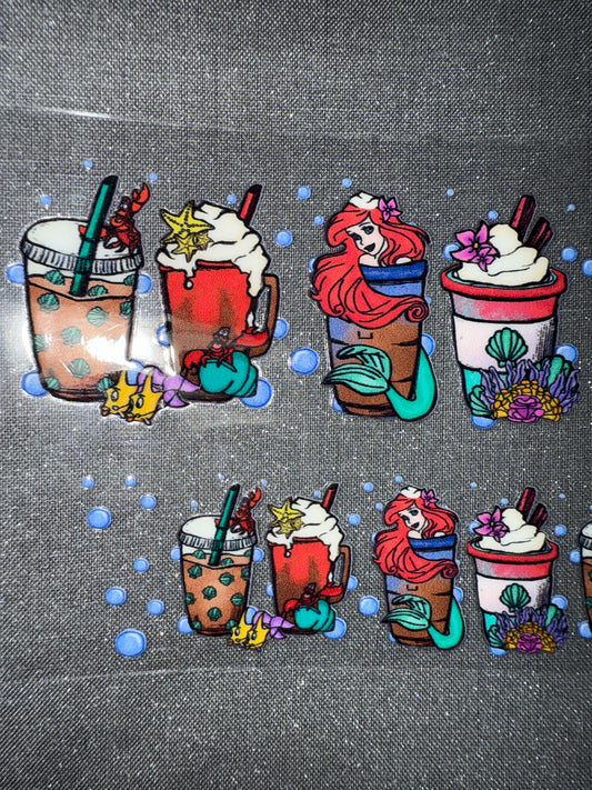 Keychain - Mermaid Drink