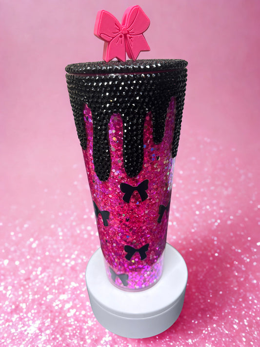 Bling Drip 24oz acrylic tumblers!!