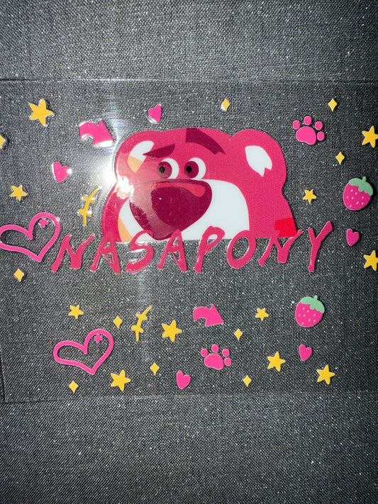 Keychain - Pink Bear