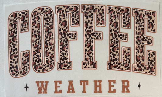 Coffee weather Adult DTF