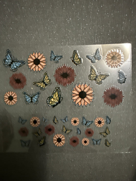 Keychain - Fall Butterflies