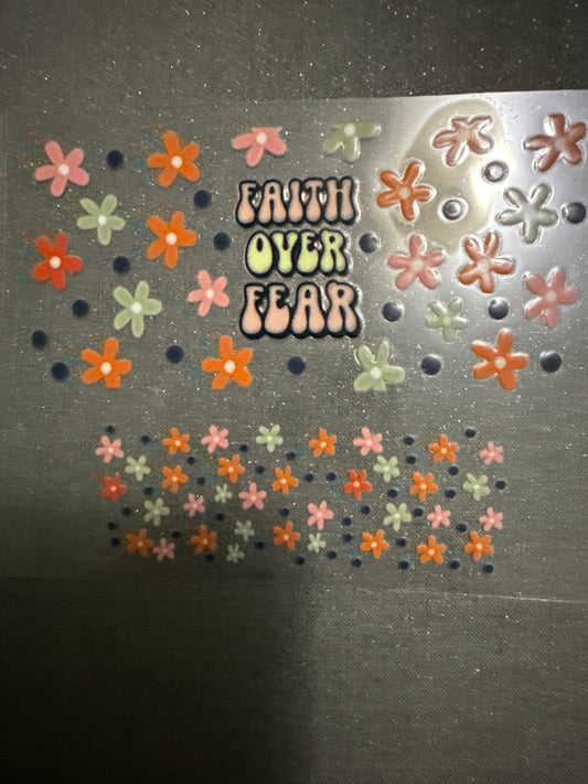 Keychain - Faith Over Fear