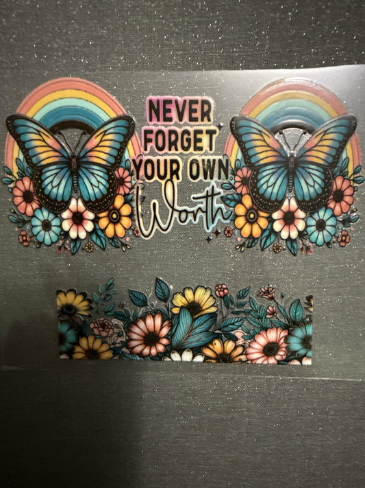 Keychain - Butterfly Worth