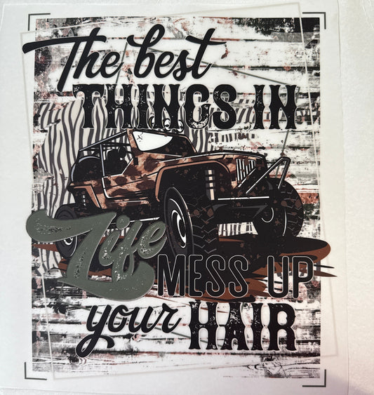 Mess up your hair Adult DTF