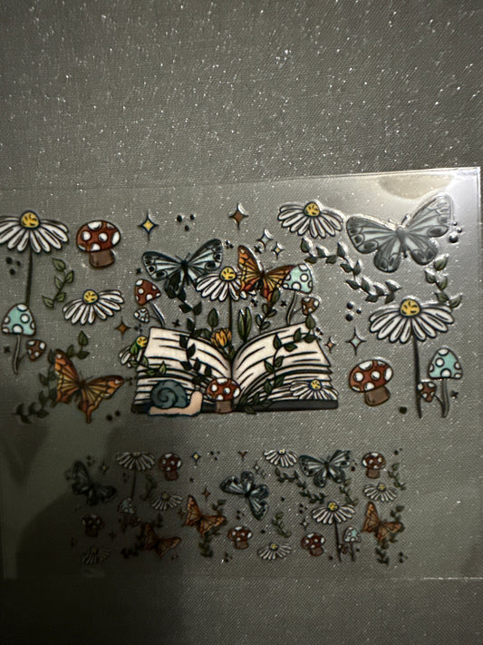 Keychain - Butterfly Book