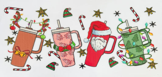 Christmas tumblers #679
