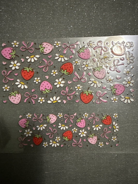 Keychain - Berries & Bows