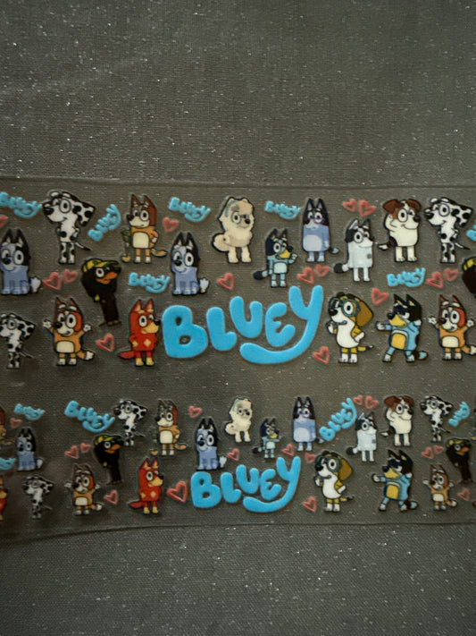 Keychain - Blue Dog